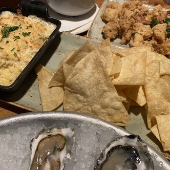 Bluewater Grill - Stale tortilla chips. Dip was good. We ended up eating it with the free sourdough bread. - Seafood Near Me - Santa Barbara, California Bluewater Grill - Stale tortilla chips. Dip was good. We ended up eating it with the free sourdough bread. - Seafood Near Me - Santa Barbara, California