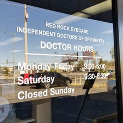 Red Rock Eyecare - Front door