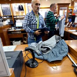 Brooks Brothers Factory Outlet - D' Yon Tku & the fellas at Brooks Bros Store Tanger Outlets Palm Beach Sun Feb 23, 2025