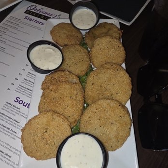 Orleans Bistro And Grill - Fried green tomatoes - Southern Near Me - Fredericksburg, Virginia Orleans Bistro And Grill - Fried green tomatoes - Southern Near Me - Fredericksburg, Virginia