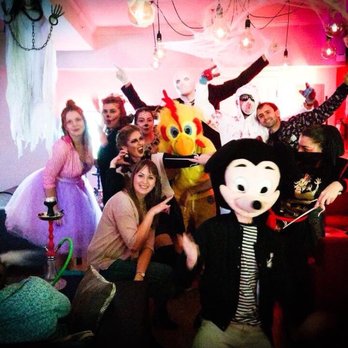 Living Room Lounge - a group of people dressed up for halloween - Hookah Bars Near Me - Reisterstown, Maryland Living Room Lounge - a group of people dressed up for halloween - Hookah Bars Near Me - Reisterstown, Maryland