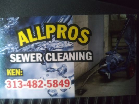 Allpros Sewer Cleaning Logo