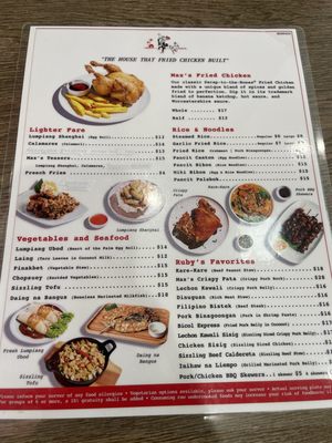 Menu photo 1 Max's Restaurant Houston, TX