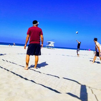 Del Mar Beach Resort at Camp Pendleton - Playing Beach Volleyball - Resorts Near Me