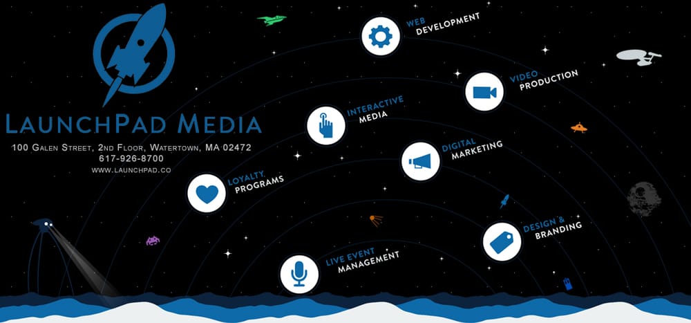 LAUNCHPAD MEDIA, BOSTON - Updated July 2025 - 100 Galen St, Watertown ...