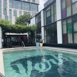 Outdoor heated pool