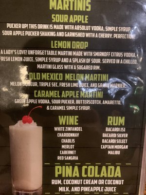 Menu photo 1 Old Mexico Cantina & Grille Gadsden, AL