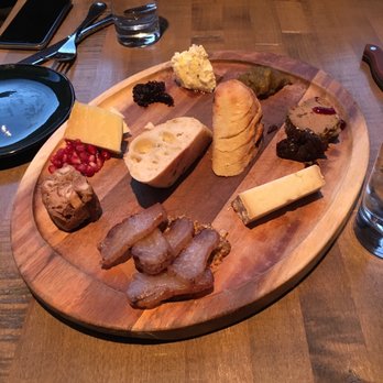 Gather in Jackson Hole - Charcuterie plate- so amazing just ask for the chefs to prepare a plate for you - New American Near Me - Jackson, Wyoming