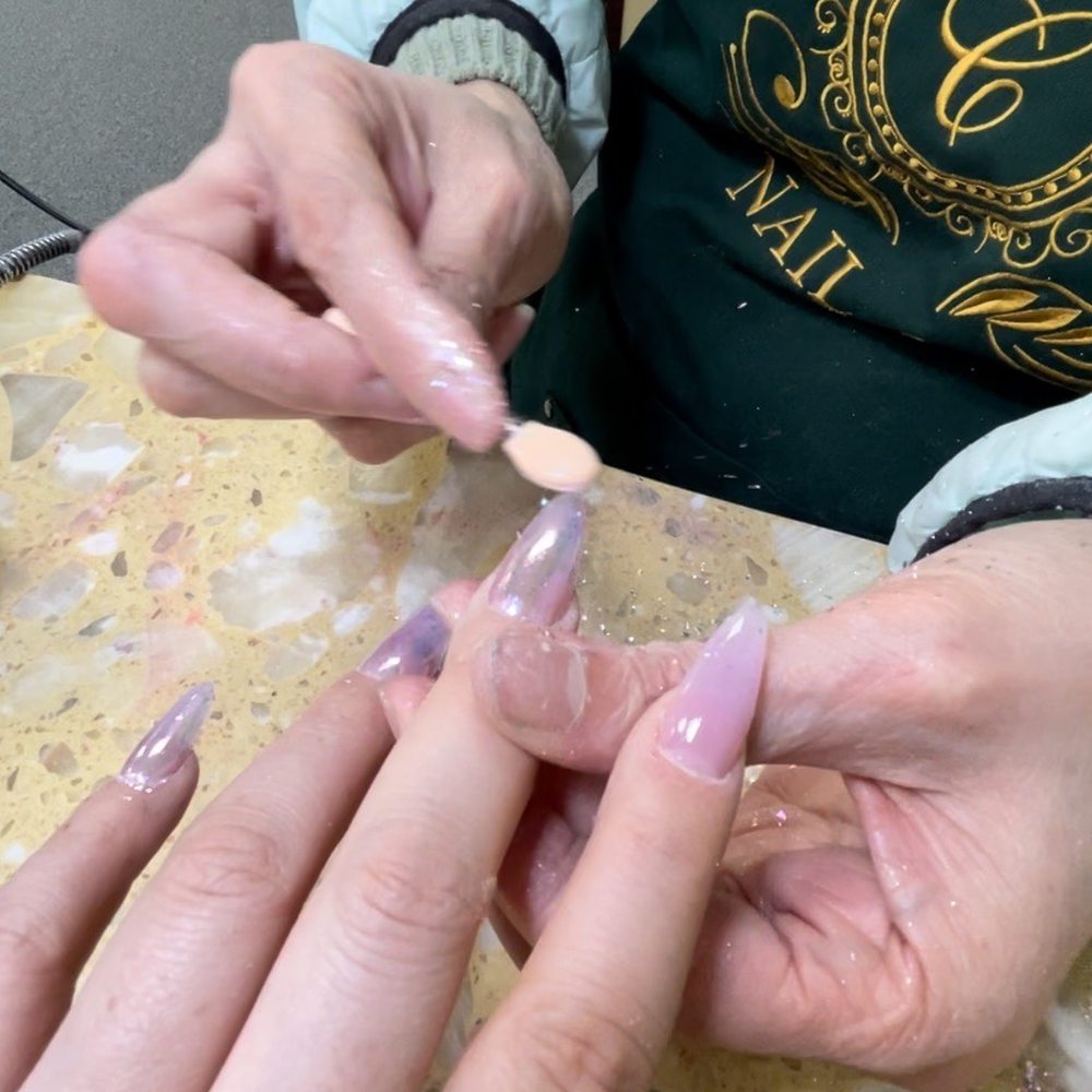 Nail Chic - Nails - Color Powder and Chrome finish on a new set acrylic nails - Nail Salons Near Me - Newark, California Nail Chic - Nails - Color Powder and Chrome finish on a new set acrylic nails - Nail Salons Near Me - Newark, California