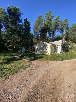 Under Canvas Mount Rushmore by null