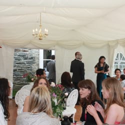 The Rectory - Marquee Drinks Reception Area