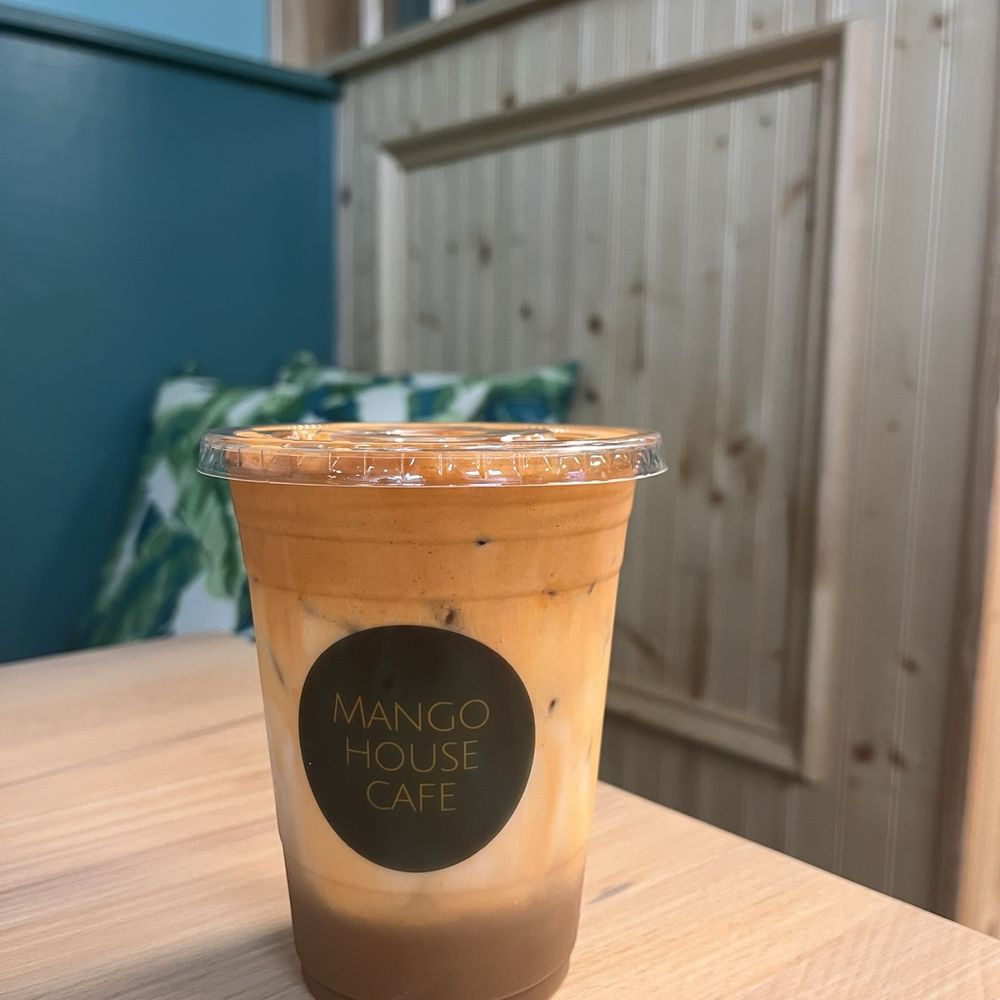 Thai tea latte Thai tea latte