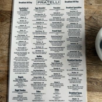 Fratelli Cafe - Menu - Coffee & Tea Near Me - Los Angeles, California Fratelli Cafe - Menu - Coffee & Tea Near Me - Los Angeles, California