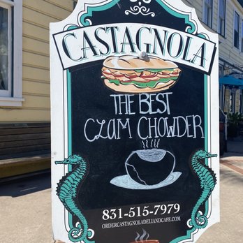 Castagnola Deli & Cafe - Yup! Best claim chowder buddy! - Cafes Near Me - Capitola, California Castagnola Deli & Cafe - Yup! Best claim chowder buddy! - Cafes Near Me - Capitola, California