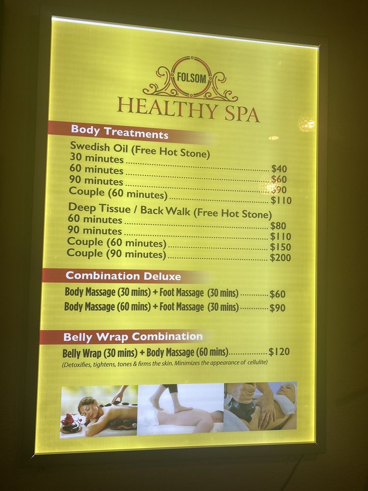 FOLSOM HEALTHY SPA Updated September 2024 308 S Lexington Dr