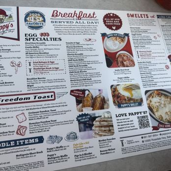 Pappy's Coffee Shop - Great variety, so many choices. - Breakfast & Brunch Near Me - Bakersfield, California