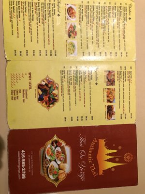 Menu photo 8 Thai On Yonge Toronto, ON
