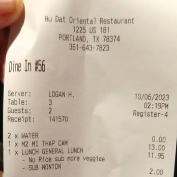 Hu Dat Portland - Vietnamese Near Me - Portland, Texas