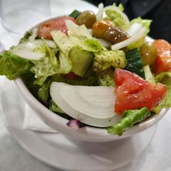 Rayan - Fish & chips $20.99 comes with a mound of potatoes and small size of salad bowl (pic 2/2)