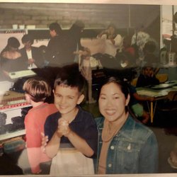 Corey Arthur F Elementary School - Me and Mrs. Roxas, formerly Ms. Fujinaka over 20 years now.