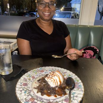 Bar Loretta - Double Chocolate Bread Pudding Dessert - New American Near Me - San Antonio, Texas