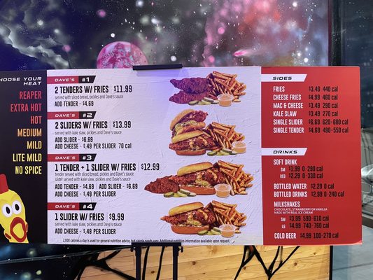 Menu photo 3 Dave's Hot Chicken Indio, CA