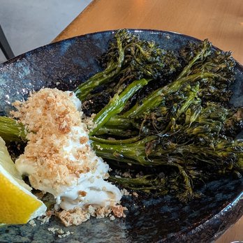 Pranzo - Charred Broccolini w/Lemon Marscapone - Italian Near Me - Raleigh, North Carolina
