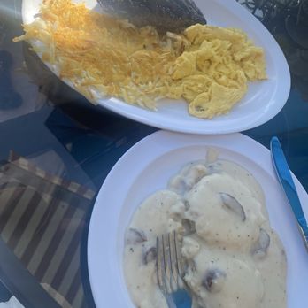 Gillespie Field Cafe - Steak and eggs and biscuit and gravy. - Breakfast & Brunch Near Me - El Cajon, California