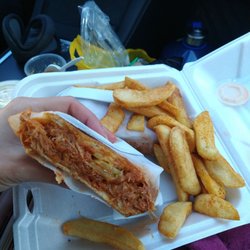 Pikalo Empanada - Chimi, this is not an RD chimi in any way, didn't really like the flavor of whatever sauce they use to smother it