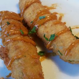 Fried pickles with Chipotle Fried pickles with Chipotle