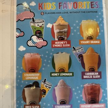 Kung Fu Tea - Kid's menu - Coffee & Tea Near Me - San Antonio, Texas