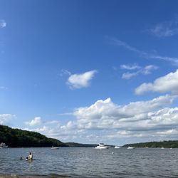 Point Douglas Beach - View of the St. Croix River from the beach