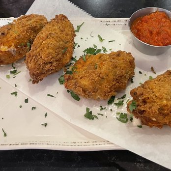 The Local Restaurant - Stuffed zucchini blossoms. - Seafood Near Me - Naples, Florida