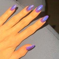 Lily Nails - Cat eye acrylic