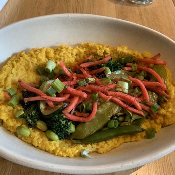True Food Kitchen - Cauliflower polenta - New American Near Me - Boca Raton, Florida