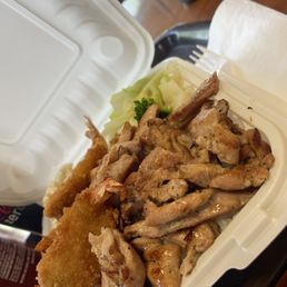 Chicken a Crispy Breaded Shrimp (4 Pcs)