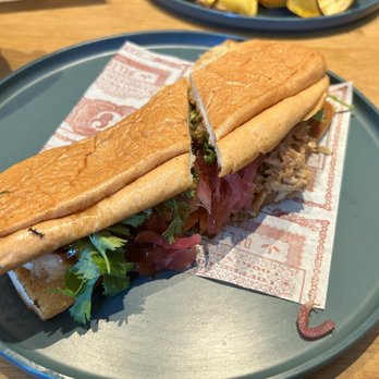 Colada Shop - Guava BBQ Pollo sandwich - Coffee & Tea Near Me - Washington, DC, District of Columbia Colada Shop - Guava BBQ Pollo sandwich - Coffee & Tea Near Me - Washington, DC, District of Columbia