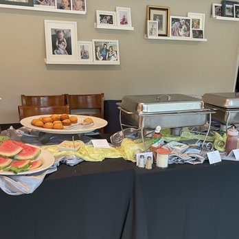 Green Apple Events & Catering - Setup buffet in our home for an outdoor summer party. Worked perfectly! - Caterers Near Me - Redmond, Washington