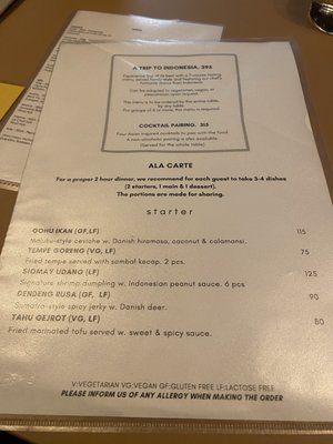 Menu photo 6 Saji København, 