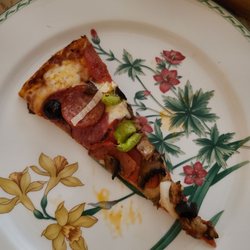 Round Table Pizza - One of the "16 slices" you get with an XL pizza for over $30