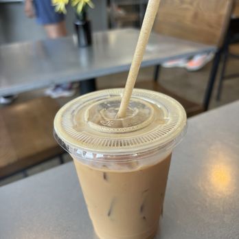 Aioli - Iced Latte with Salted Caramel - Cafes Near Me - West Palm Beach, Florida Aioli - Iced Latte with Salted Caramel - Cafes Near Me - West Palm Beach, Florida