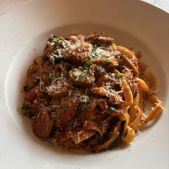 Rocca Ristorante - Fettuccine Con Salsiccia - Italian Near Me - Burlingame, California Rocca Ristorante - Fettuccine Con Salsiccia - Italian Near Me - Burlingame, California
