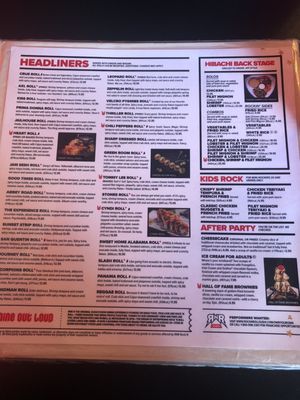Menu photo 5 Rock N Roll Sushi Hattiesburg, MS Menu photo 5 Rock N Roll Sushi Hattiesburg, MS