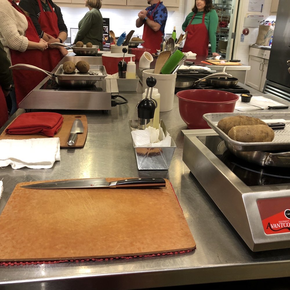 Sur La Table - Getting ready for class - Kitchen Supplies Near Me - Centennial, Colorado