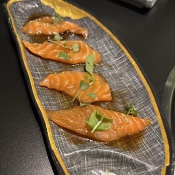 Chubby Cattle - Salmon sashimi - Barbeque Near Me - Cerritos, California