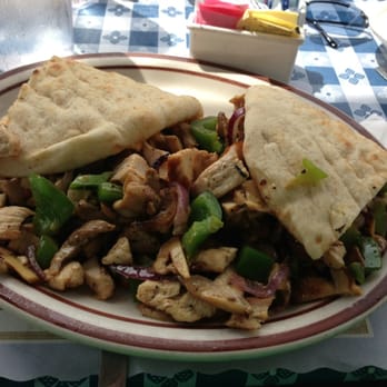 Lefteris Gyro - That's a chicken Philly sandwich.... HUGE! - Greek Near Me - Tarrytown, New York Lefteris Gyro - That's a chicken Philly sandwich.... HUGE! - Greek Near Me - Tarrytown, New York