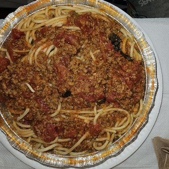 Big Nick's Pizza - Spaghetti with Meat or Marinara Sauce as part of Rib Special - Pizza Near Me - San Pedro, California Big Nick's Pizza - Spaghetti with Meat or Marinara Sauce as part of Rib Special - Pizza Near Me - San Pedro, California