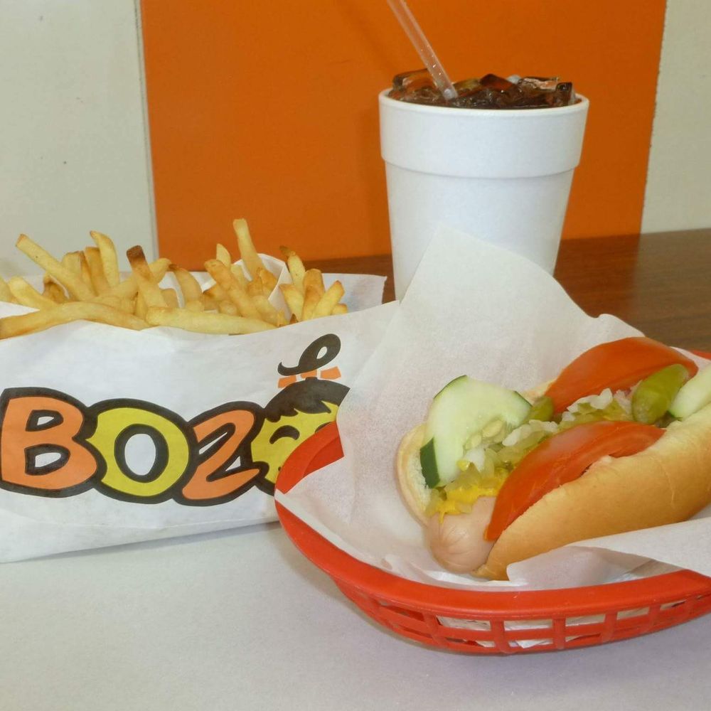 Boz Hot Dogs Logo