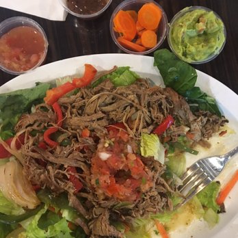 Chilitos Mexican Grill - Shredded beef and grilled vegetable salad. Yum! - Mexican Near Me - Riverside, California Chilitos Mexican Grill - Shredded beef and grilled vegetable salad. Yum! - Mexican Near Me - Riverside, California