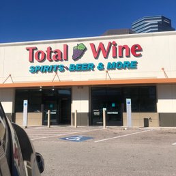 Exterior outside entrance of Total Wine & More - Curbside pickup - Houston, Texas Exterior outside entrance of Total Wine & More - Curbside pickup - Houston, Texas